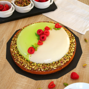 Tarte-Entremet-Pistache-Framboise-5