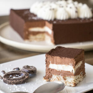 Entremets chocolat coco