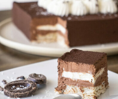 Entremets chocolat coco