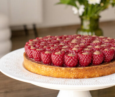 Tarte Framboise chocolat