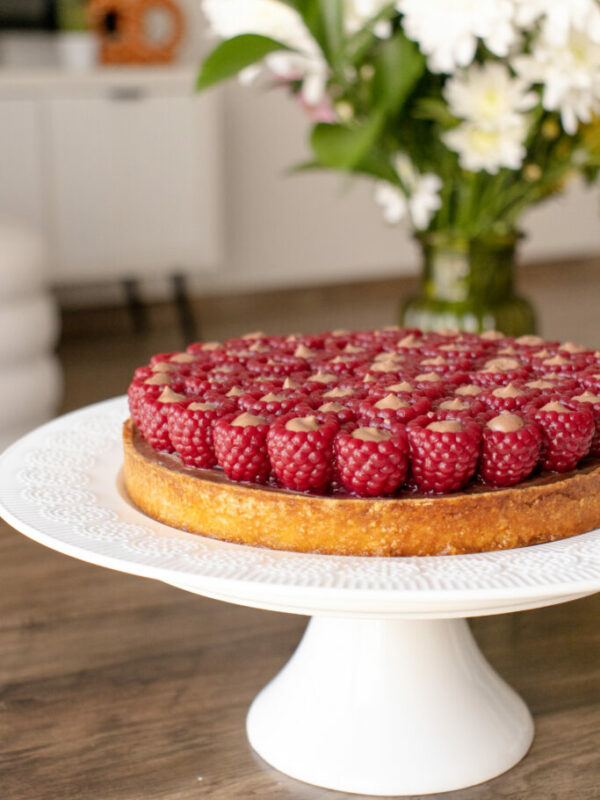 Tarte Framboise chocolat
