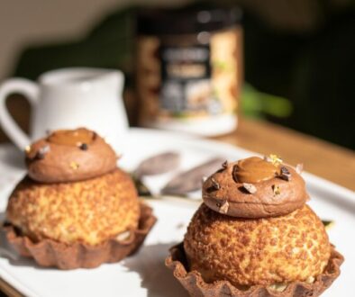 Tartelette choux praliné & Caraïbe.2