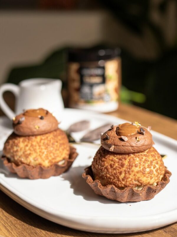 Tartelette choux praliné & Caraïbe.2